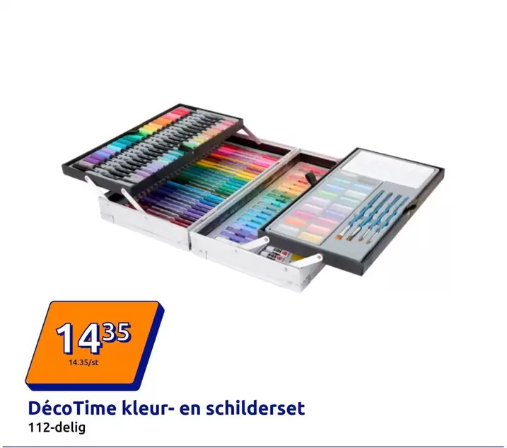 kleur- en schilderset