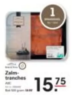 Zalm-tranches