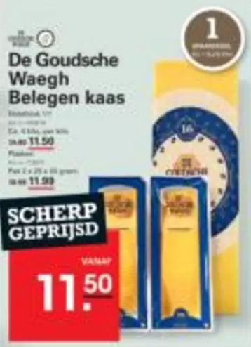 De - Goudsche Waegh Belegen kaas