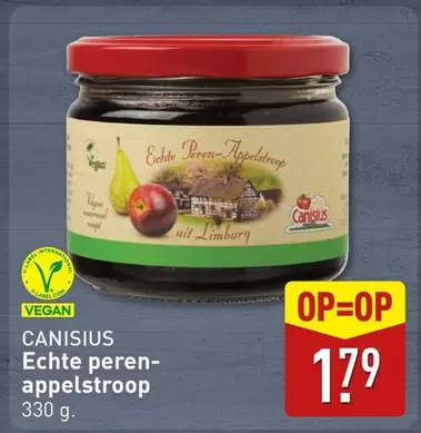 Label - Echte peren-appelstroop