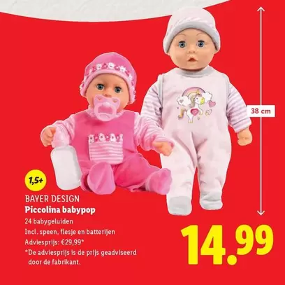 Design - Piccolina babypop