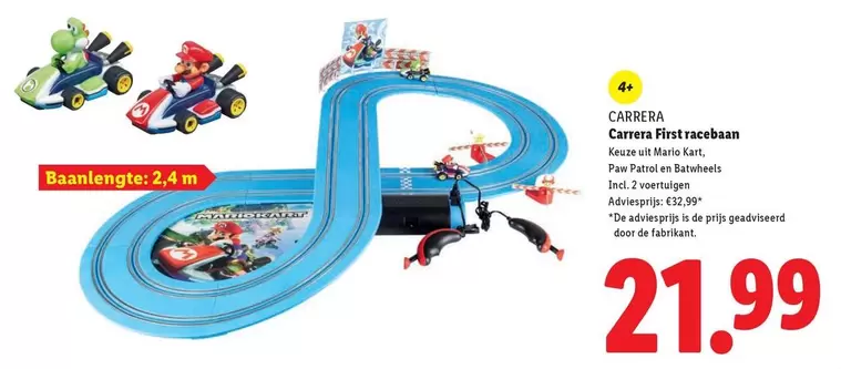 De - Carrera first racebaan