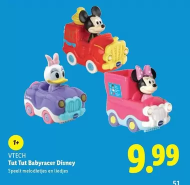 Vtech - Tut Tut Babyracer Disney
