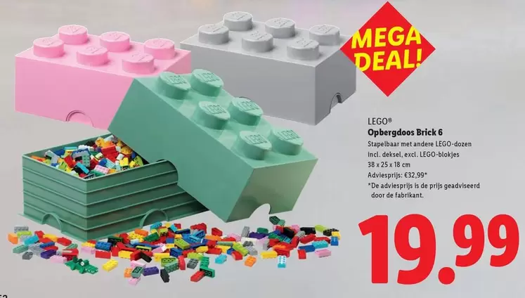Lego - Opbergdoos Brick 8