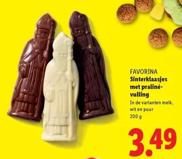 De - Sinterklaasjes met praliné-vulling