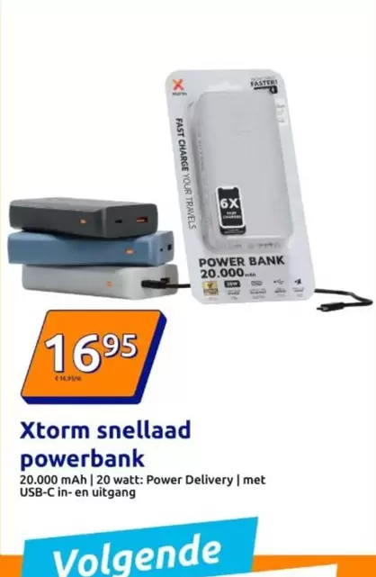 Fast - Snellaad Powerbank
