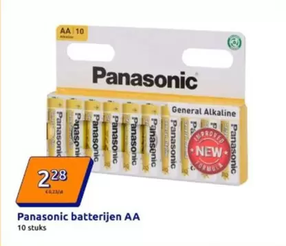 Panasonic - batterijen AA