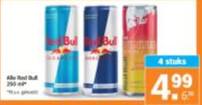 Red Bull - Alle 250 ml