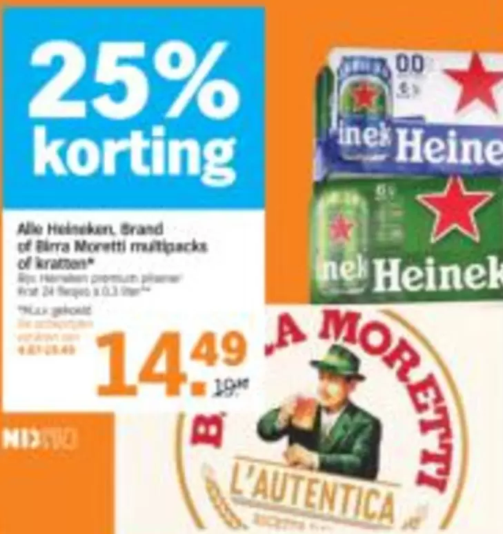 Heineken - Multipacks Of Kratten
