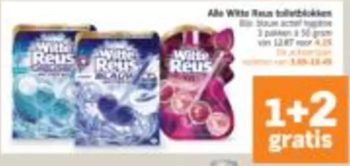 Alle Witte Reus toiletblokken