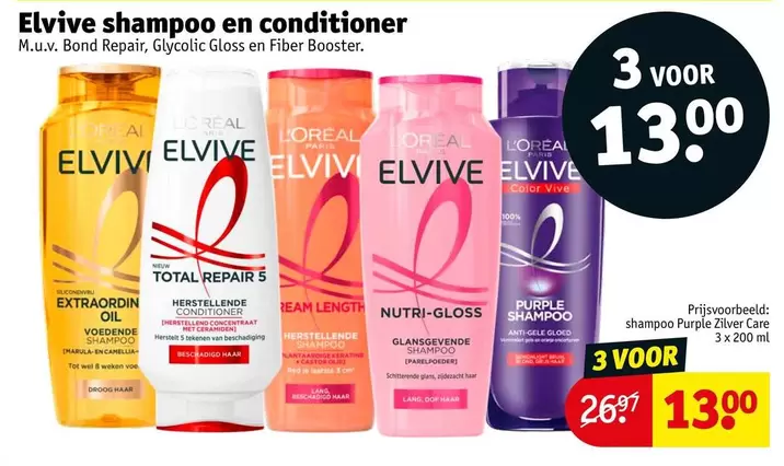 Elvive - Shampoo En Conditioner