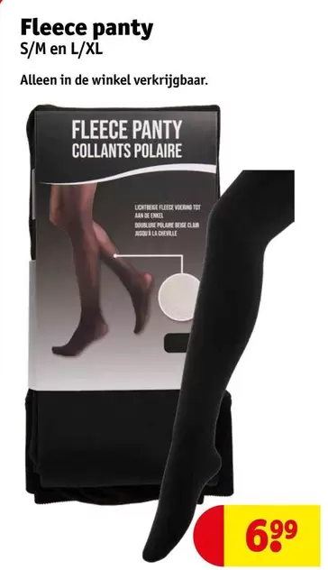 De - Fleece panty