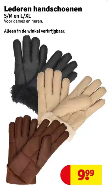 De - Lederen handschoenen