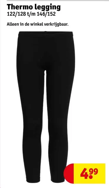 De - Thermo legging
