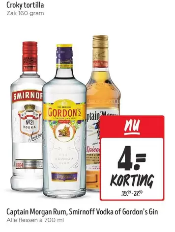 sm - Rum, Vodka of Gin