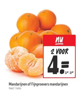 Mandarijnen of Fijnproevers mandarijnen