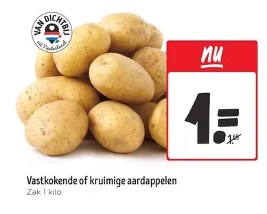 Vastkokende of kruimige aardappelen