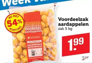 Voordeelzak aardappelen