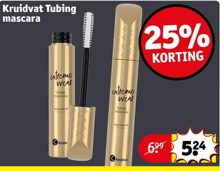 Tubing mascara