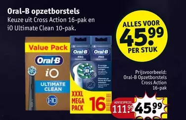 Oral-B - Opzetborstels