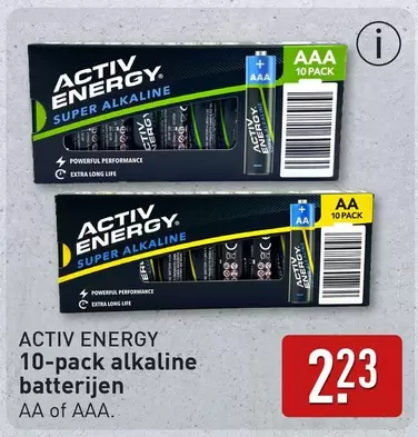 extra - 10-pack alkaline batterijen