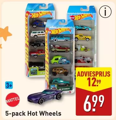 Mattel - 5-pack Hot Wheels