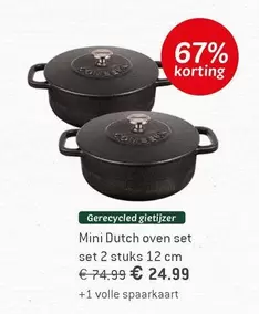 Dutch - Mini  oven set