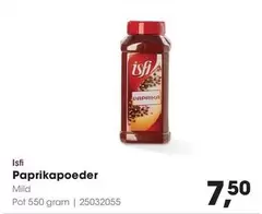 Paprikapoeder