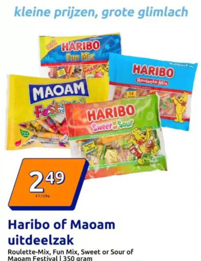 Haribo - of Maoam uitdeelzak