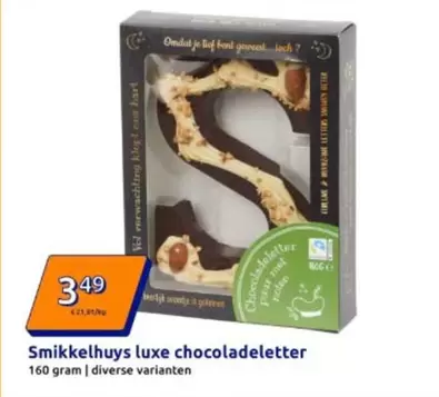 Smikkelhuys luxe chocoladeletter