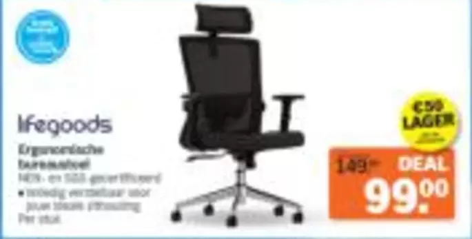 Ergonomische bureaustoel