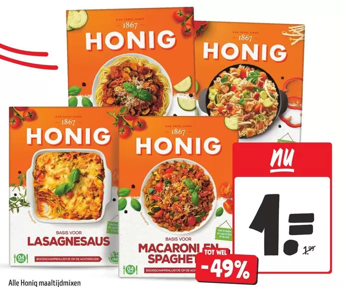 Op - Honig maaltijdmixen