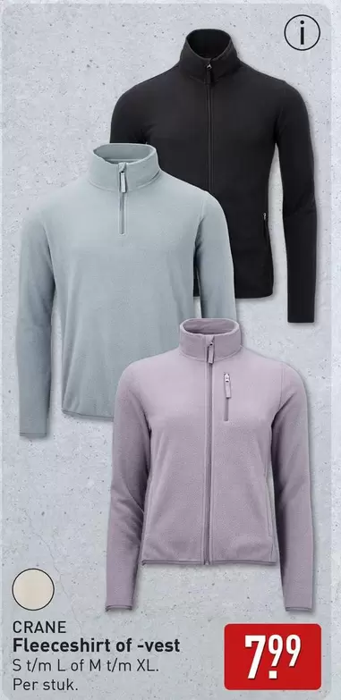 Fleeceshirt of -vest