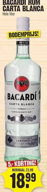 Bacardi - CARTA BLANCA