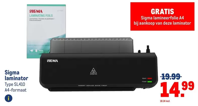 Sigma - Laminator