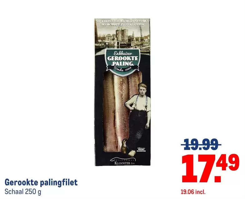 Op - Gerookte palingfilet