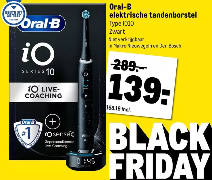 Oral-B - elektrische tandenborstel Type 1010