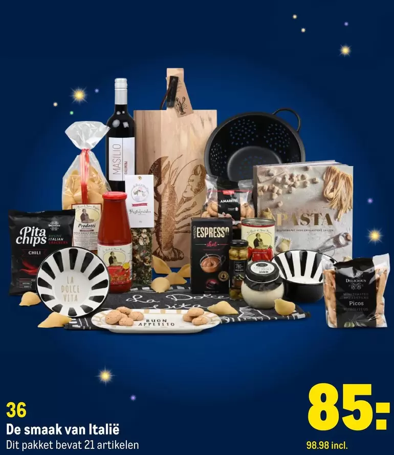 De - smaak van Italië