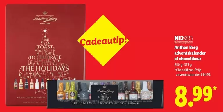 De - Adventskalender Of Chocolikeur