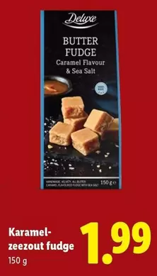 Deluxe - Karamel-zeezout fudge