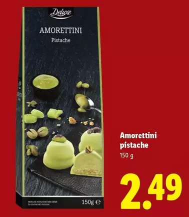 Deluxe - Amorettini pistache