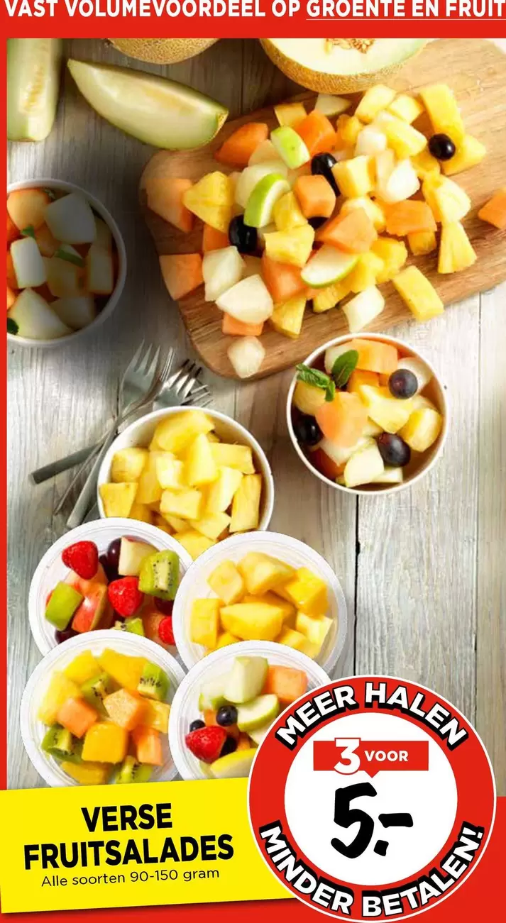 Op - VERSE FRUITSALADES