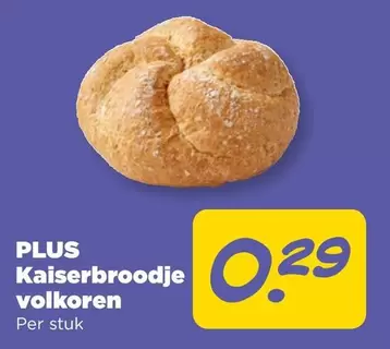 Kaiserbroodje volkoren