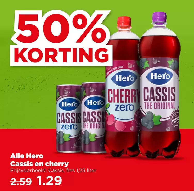 Hero - Cassis en cherry
