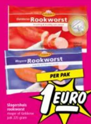 Euro - Rookworst