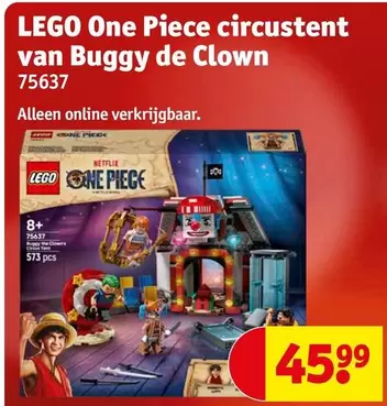 Lego - One Piece circustent van Buggy de Clown 75637