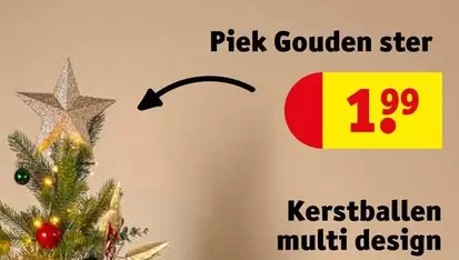 Design - Piek Gouden ster