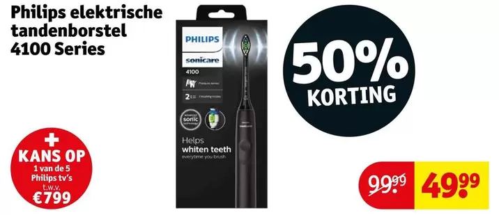 Philips - elektrische tandenborstel 4100 Series