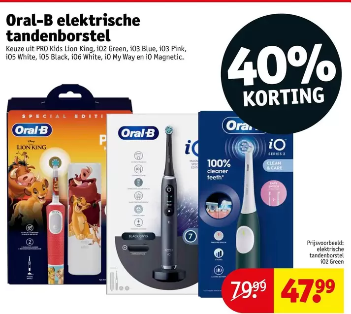 Oral-B - Elektrische Tandenborstel