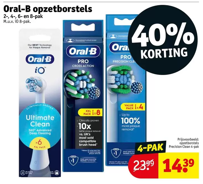Oral-B - Opzetborstels